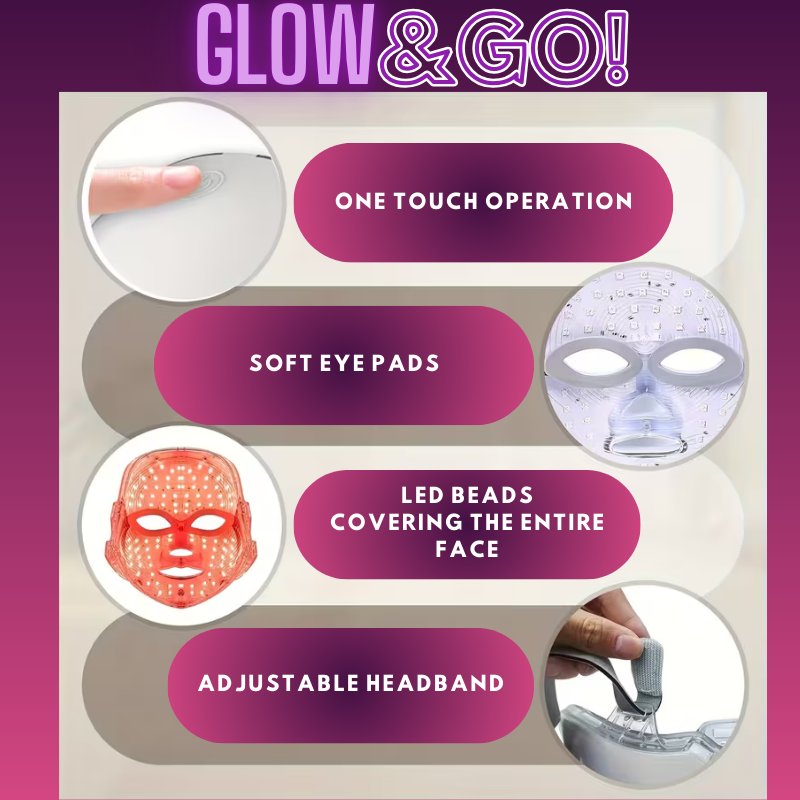 Glow&Go! – LED Facial Mask