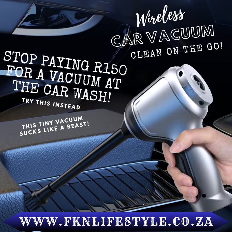 Wireless Car Vacuum — Clean on the Go!