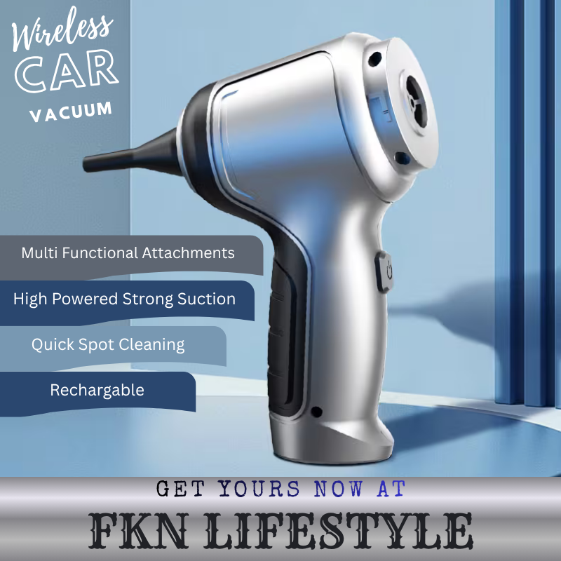 Wireless Car Vacuum — Clean on the Go!