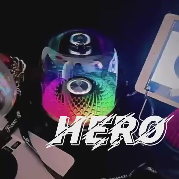 Wireless Speaker with Dynamic Light Show